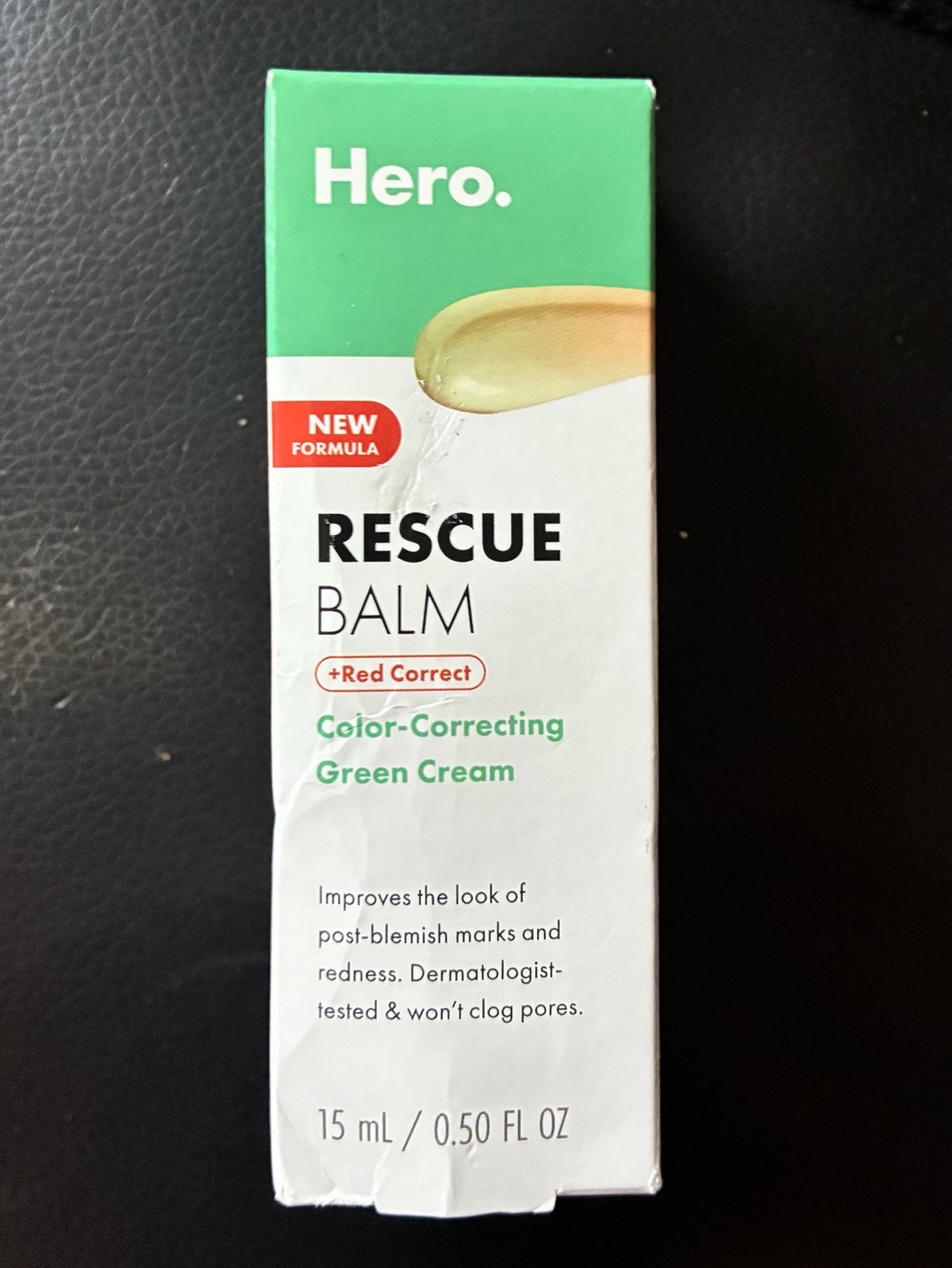 Hero Rescue Balm Color-Correcting Green Cream - Green